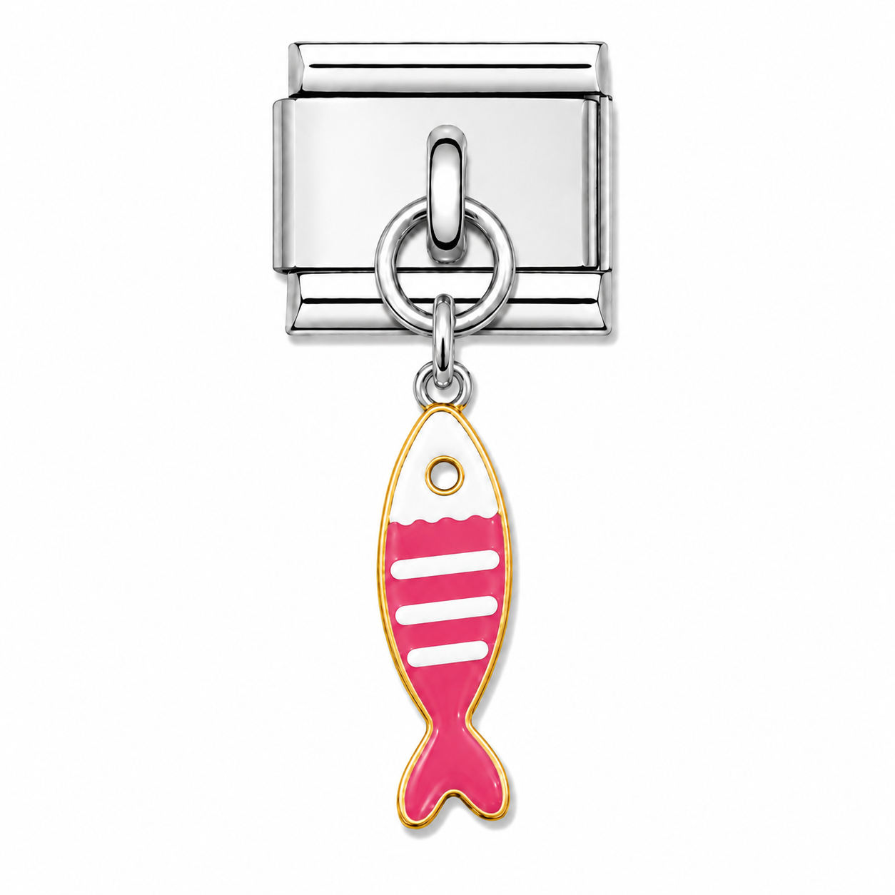 Silver Fuchsia Fish
