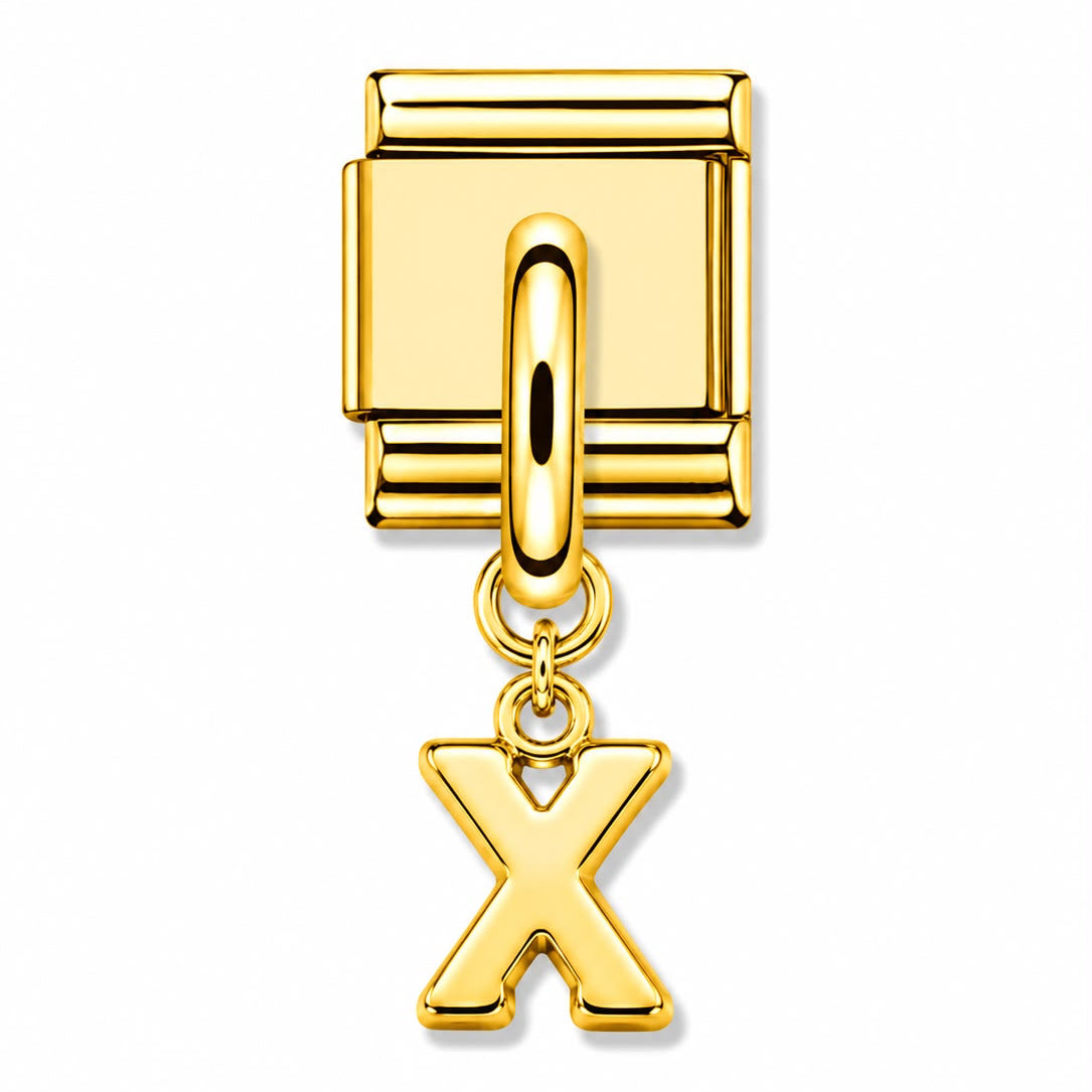 Letter X Gold