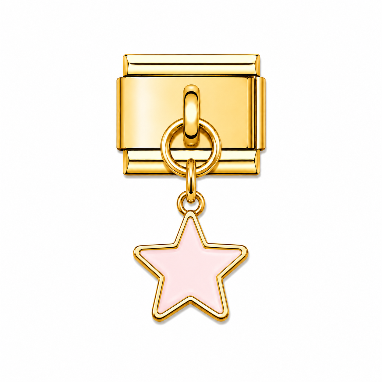 Gold pink Star