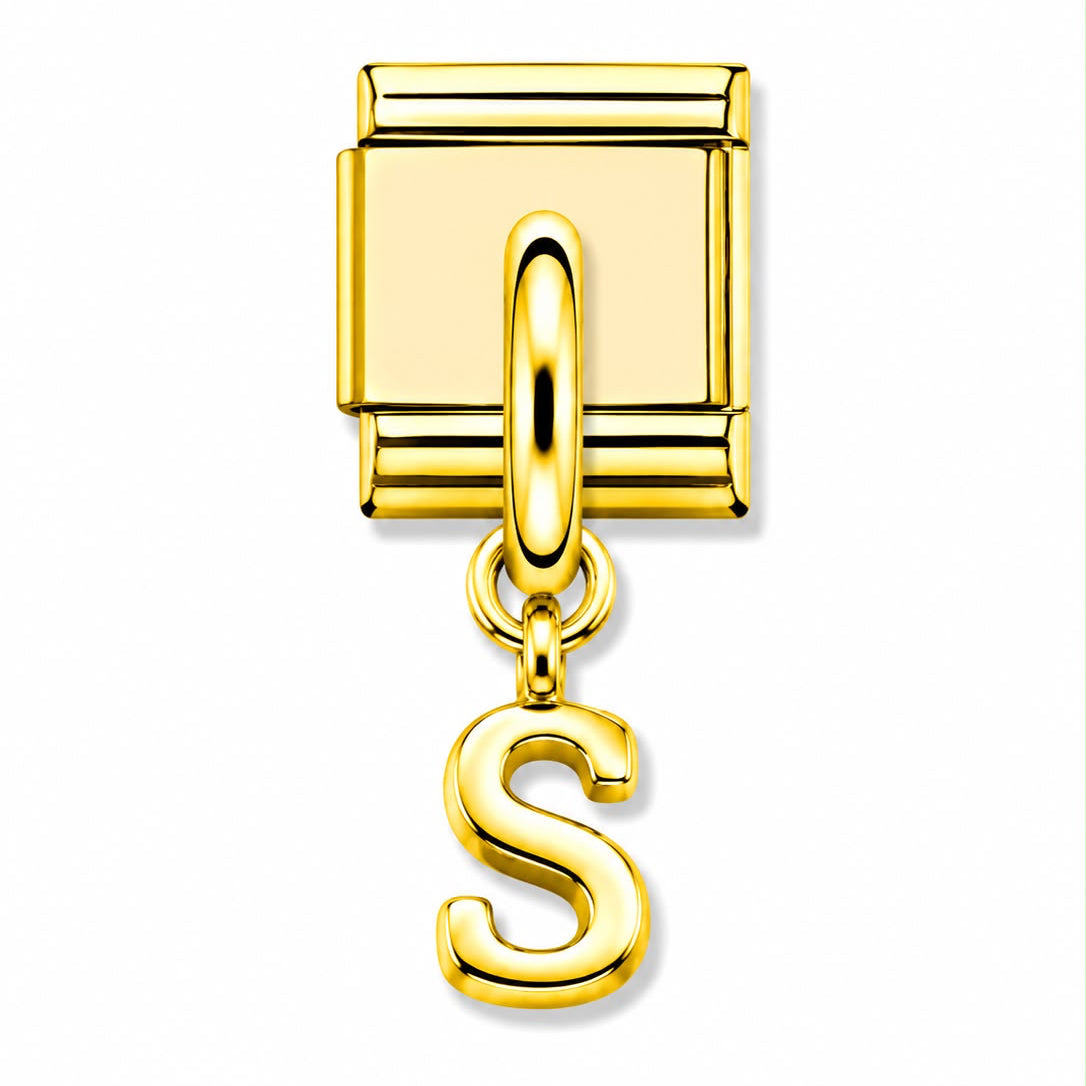 Letter S Gold